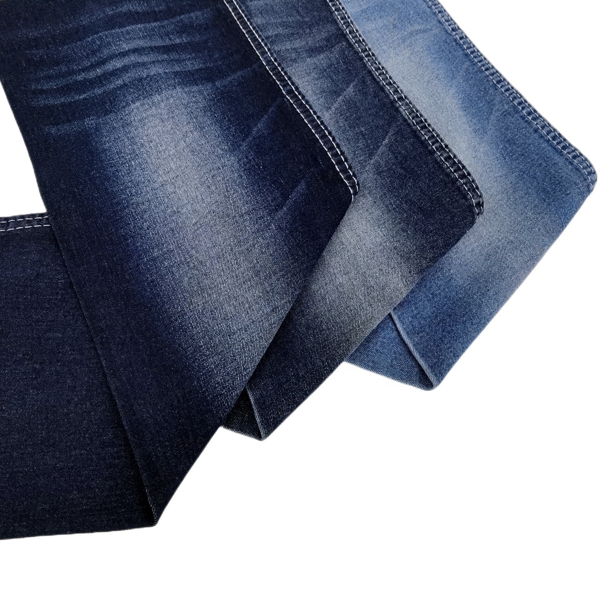 premium high quality Best price 50% cotton jeans viscose polyester denim strech fabric