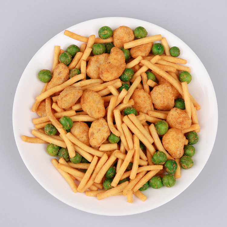 Party Snack Green Peas Broad Bean And Rice Crackers Mixed Food Snacks