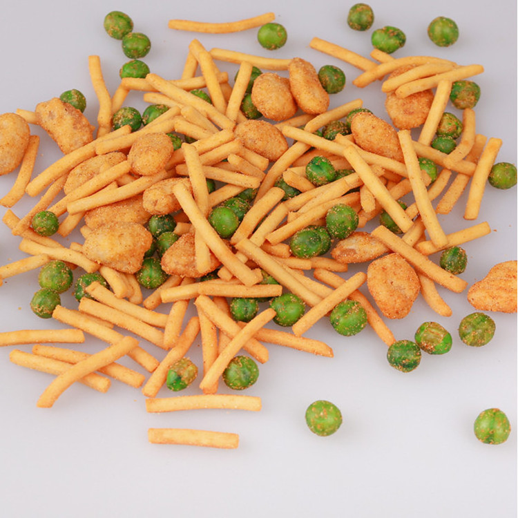 Party Snack Green Peas Broad Bean And Rice Crackers Mixed Food Snacks