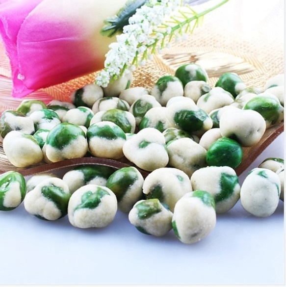 Chinese Specialty Spicy Green Peas Fried Crispy Snacks