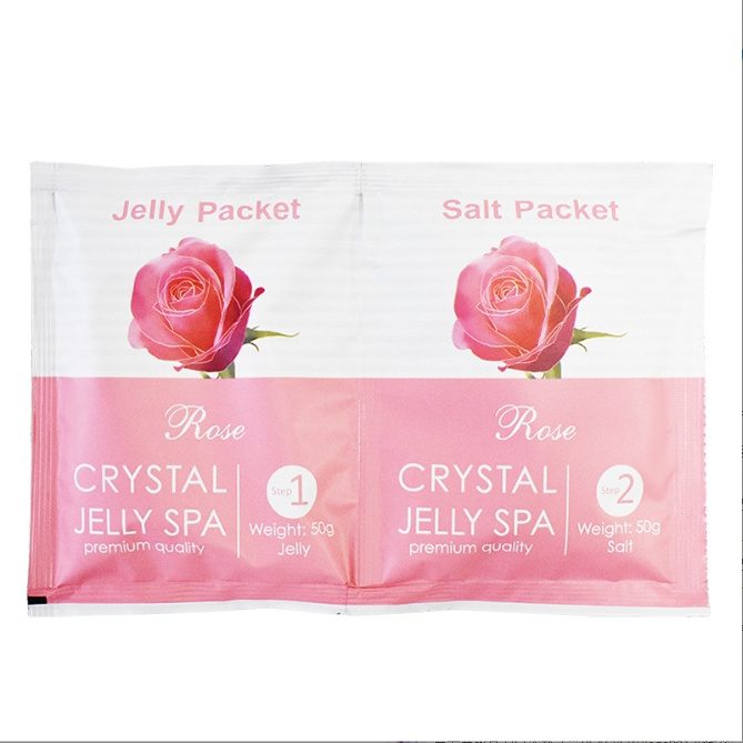 OEM/ODM Private label Pedicure Jelly Pedi Foot Skin Care Sea Salt Scrub Pedicure Relieve Foot Tired Exfoliating Foot Soak