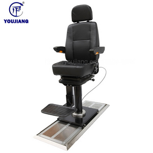 Rotating marine captain chair / boat driver operator seats