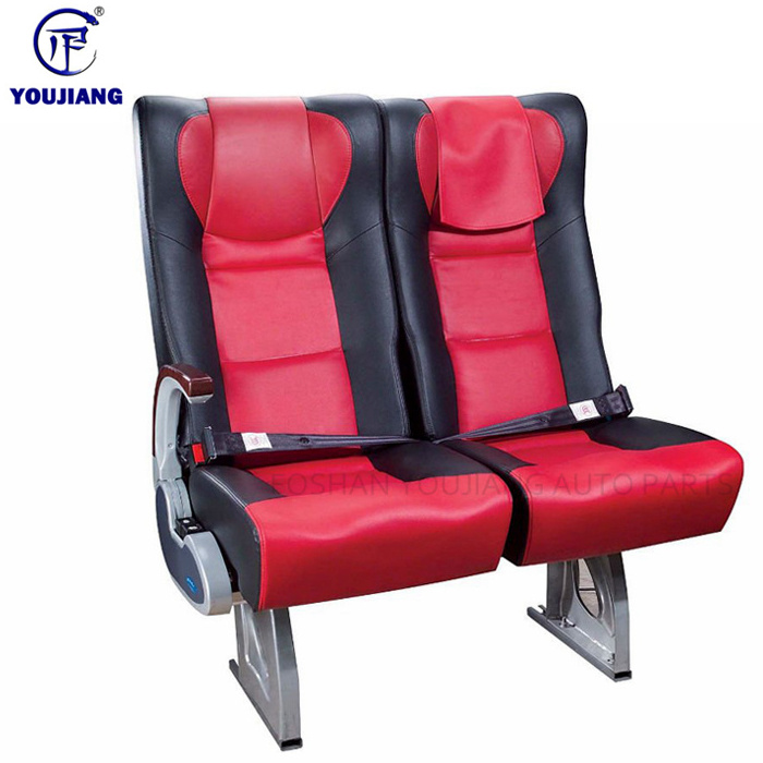 rotating adjustable coach bus seat,leather shock absorbing bus seat for sale