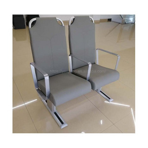 Aluminum boat marine seat with rails