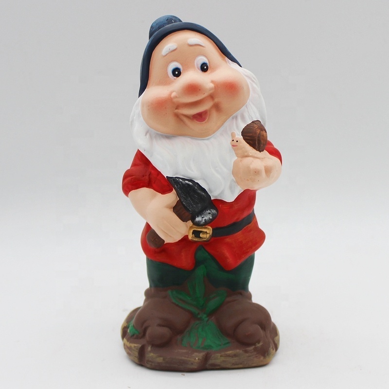 wholesales Custom Cute Gnome Set Dolls seven dwarfs gnomes Ornament for home garden decoration