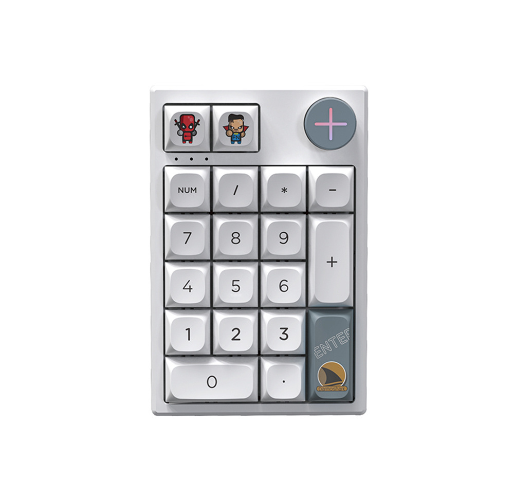 High level K3 pro Tri-mode hot-swap gaming Numpad 19 keys RGB mini digit keyboard supermarket use office TKL kb numeric keypad