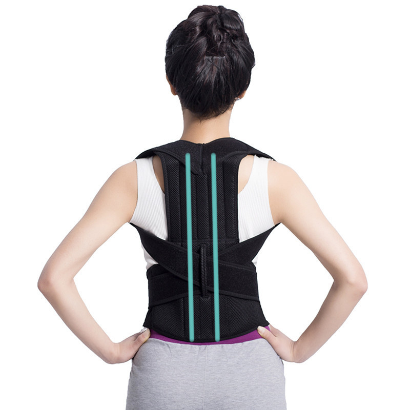 Men and Women Posture Corrector Adjustable Upper Back Brace Shoulder Clavicle Support Brace For Providing Pain Relief