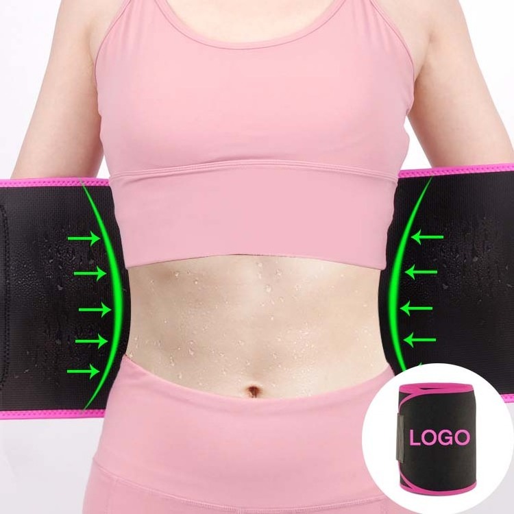 Hot Selling Men Women Sports Neoprene Sweat Best Curves Waist Slimming belt