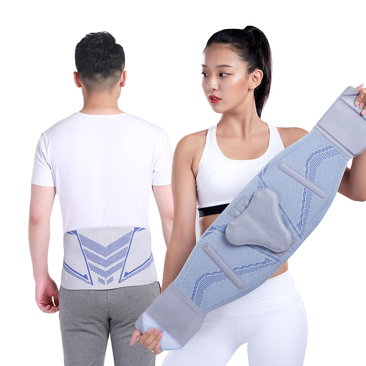 Pain Relief Elastic Waist Decompression Belt Lumbar Spine Retractor Back Support Brace Manufacturer