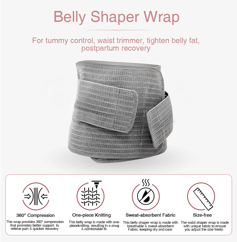 Factory Elastic Postpartum Maternity Belt Abdominal Binder Corset Hollow Postpartum Belly Wrap Soft Support Belt