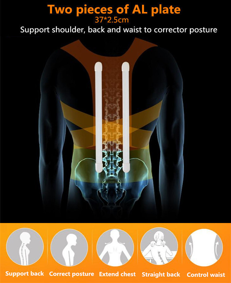 Men and Women Posture Corrector Adjustable Upper Back Brace Shoulder Clavicle Support Brace For Providing Pain Relief