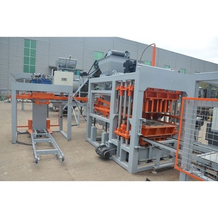 automatic concrete block machine QT6-15 concrete paver block machines paving stone making machine