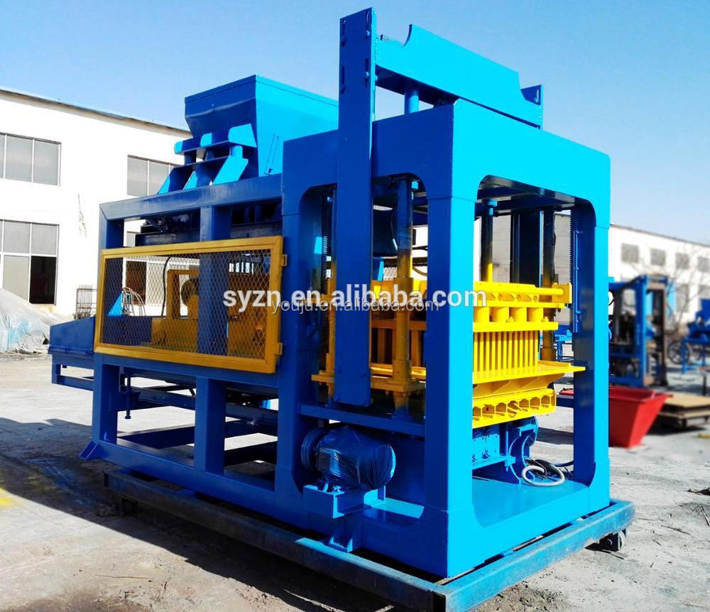 automatic concrete block machine QT6-15 concrete paver block machines paving stone making machine