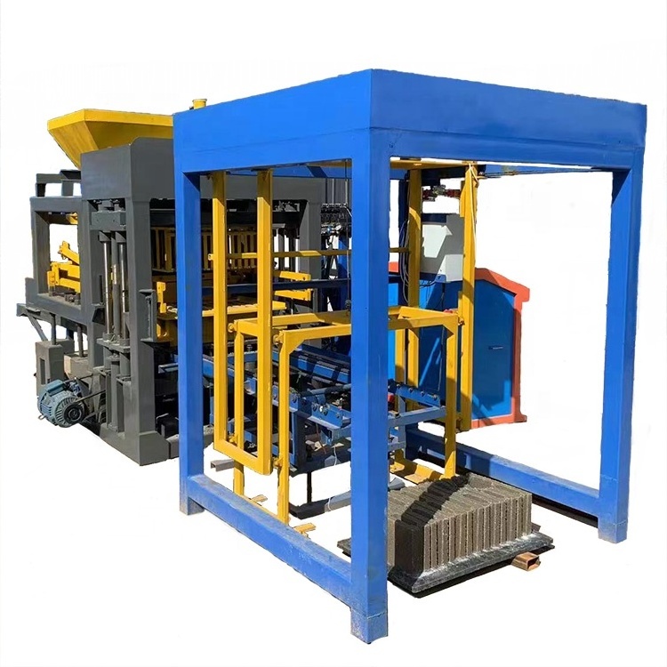 High productivity QT4-15 block making machine  automatic cement hollow brick making machine