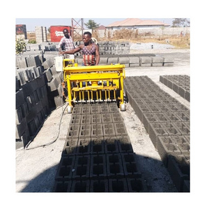 QMY4-30 Manual Hydraulic Cement Brick Machines for Small Business with Concrete Block Machine Mobile Hollow Block Making Machine