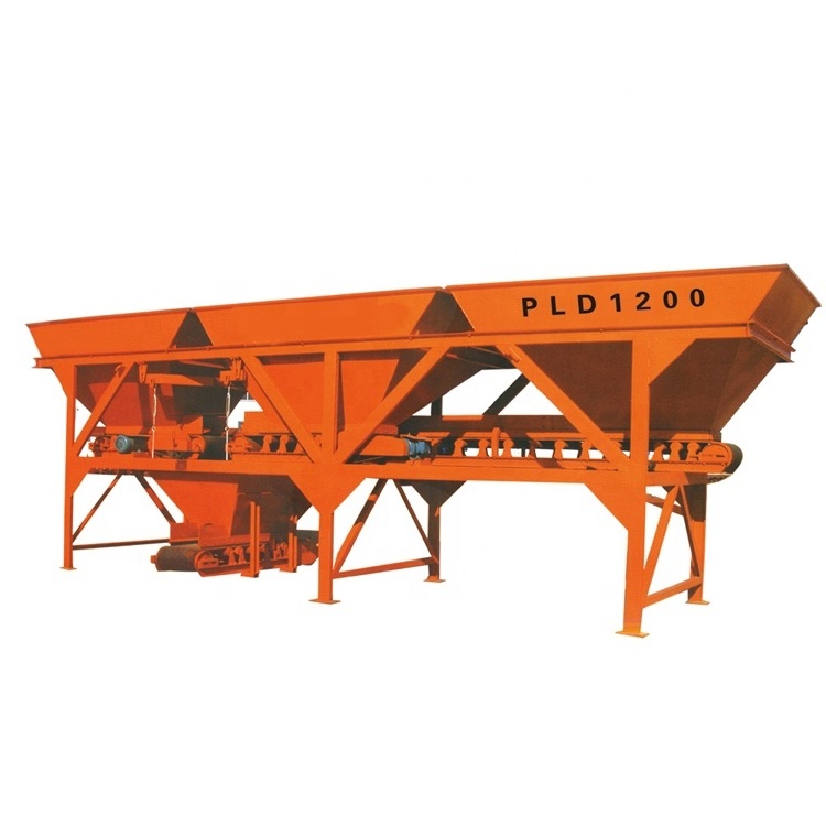 PLD1200 bathing machine concrete batching equipment aggregate batching machine