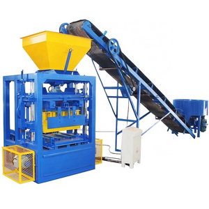 QTJ4-24 Concrete Block Molding Machine Block Making Machine Customized Turkey Products Paving Brick Making Machine South Africa