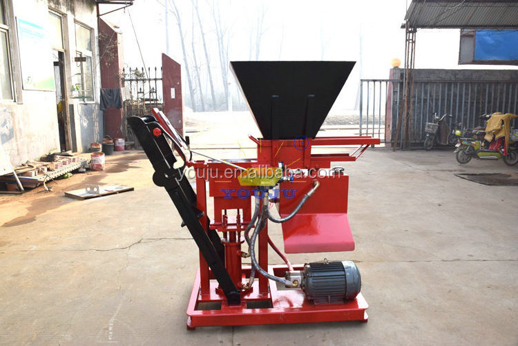 eco brava ecological hand press clay interlocking brick machine