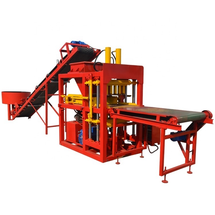 The 4-10 Brick machine is an Interlocking block making machine that uses Compressed Earth Clay Soil Mud by brick making machine