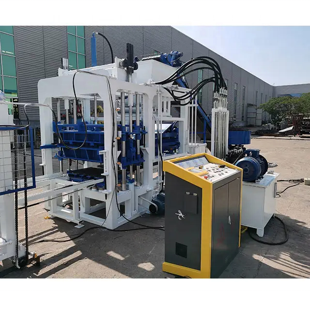 High productivity QT4-15 block making machine  automatic cement hollow brick making machine