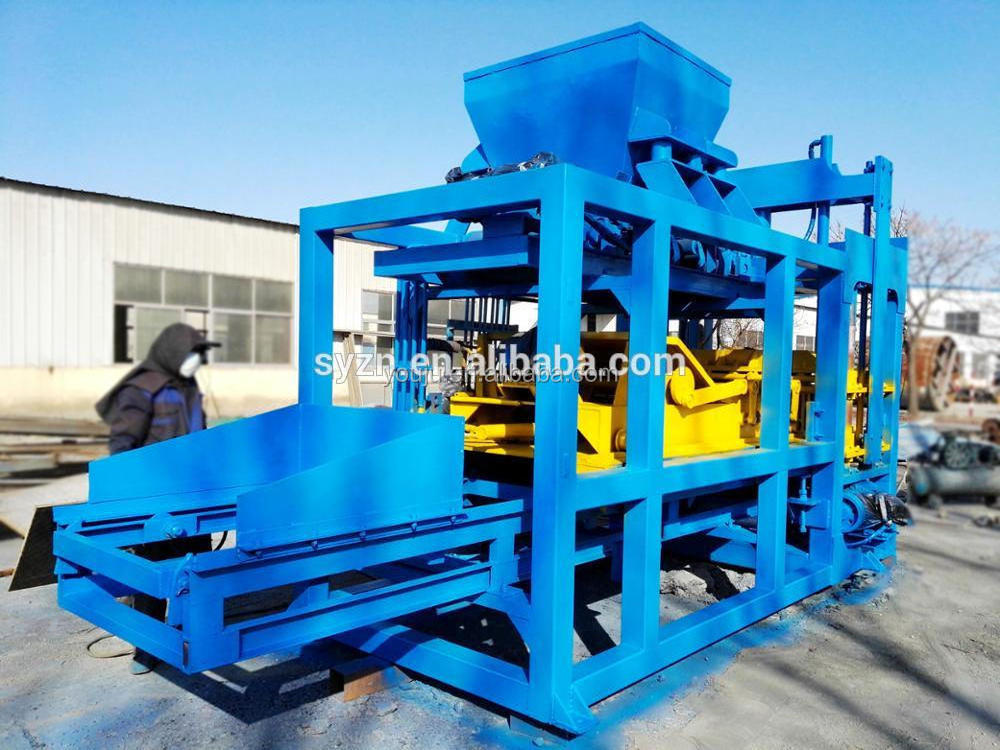 automatic concrete block machine QT6-15 concrete paver block machines paving stone making machine