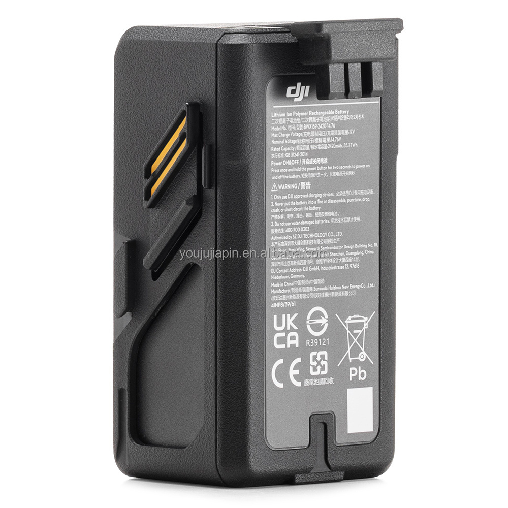 DJI Avata Intelligent Flight Battery Capacity 2420 mAh 35.71 Wh 162g Provides approximately 18 minutes of flight time in stock