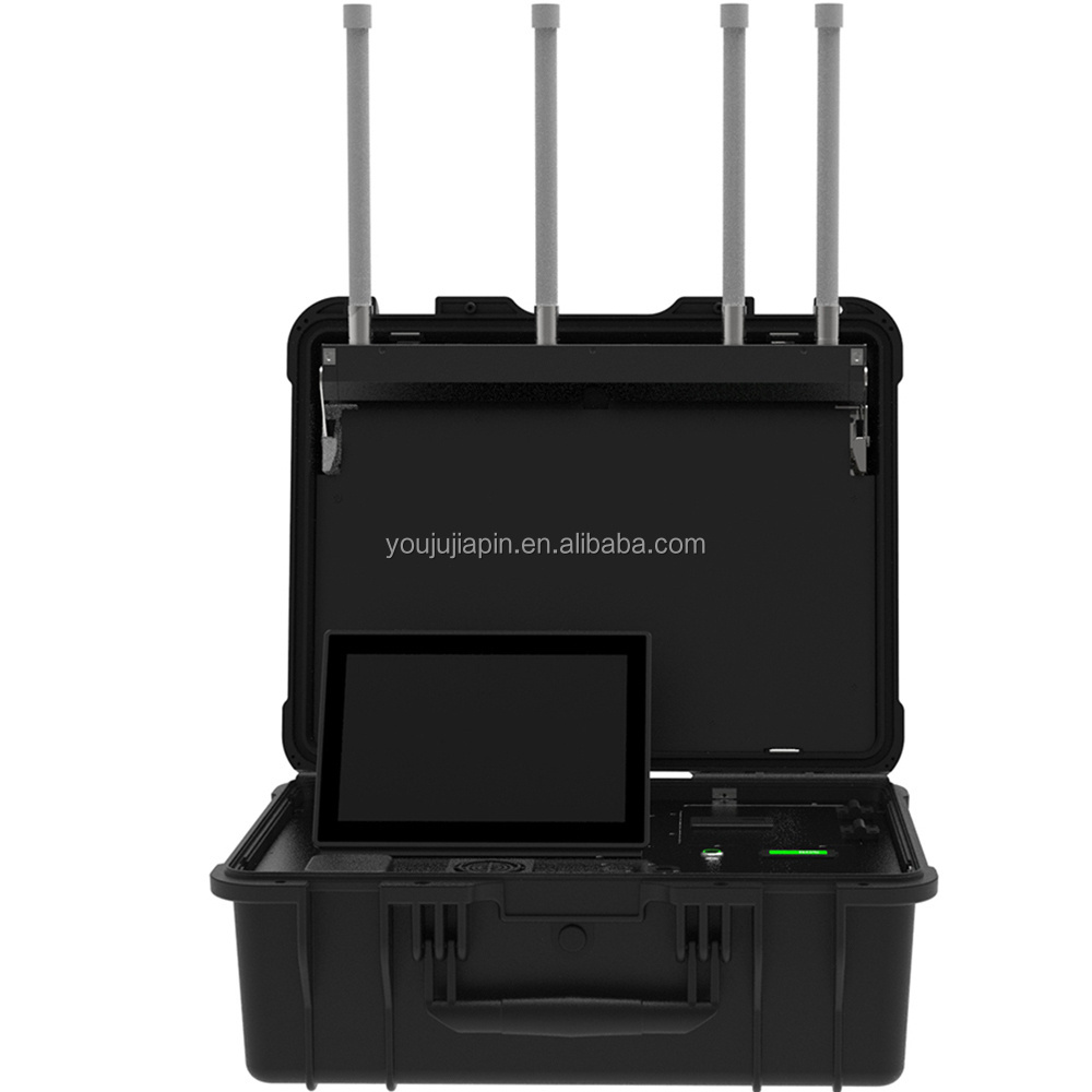 Briefcase Style Drone Detector used for Drone detection and identification drone Trajectory tracking and display Pilot position