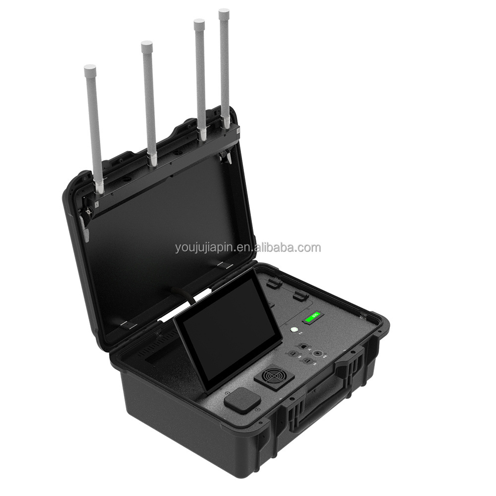 Briefcase Style Drone Detector used for Drone detection and identification drone Trajectory tracking and display Pilot position