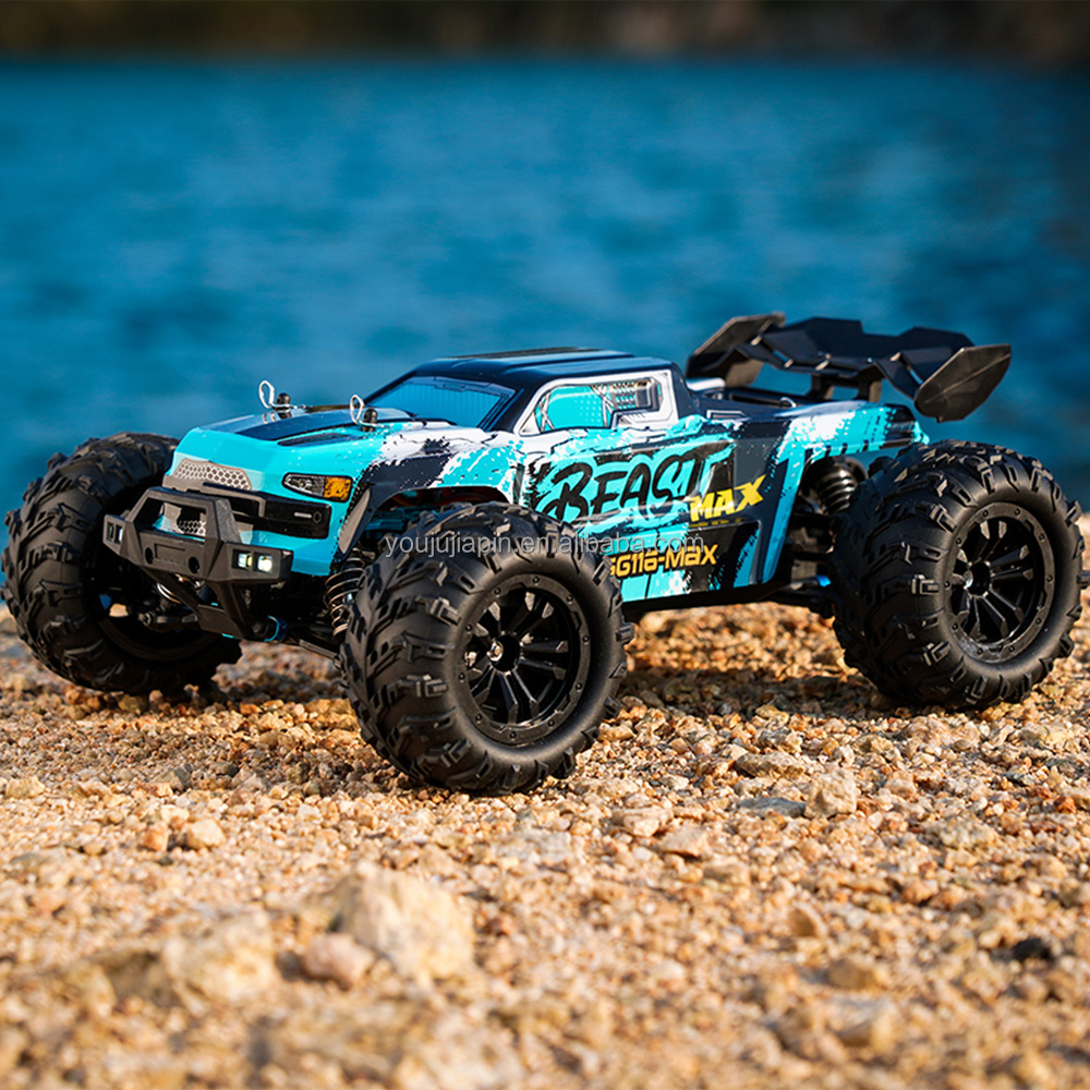 RC model car ZLL SG116 MAX 1:16 full scale off-road vehicle brushless four-wheel drive all terrain big foot racing car