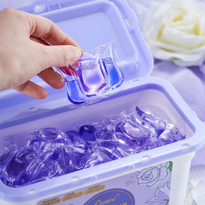 Eco-friendly Water-soluble all in one laundry detergent washing pods 10g laundry pods laundry capsules lasting scent pods