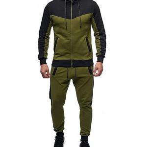 New autumn and winter sports men's leisure suit pants fashion urban round neck hooded sportswear