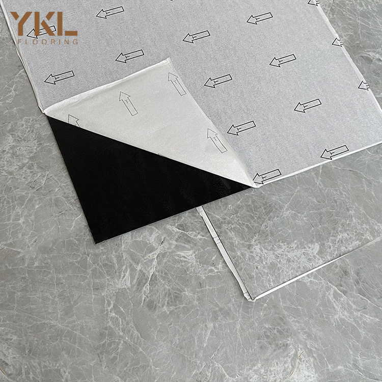 Luxury Vinyl Flooring Sticker Pvc Wooden Self Adhesive Peel And Stick Floor Sticker Tiles