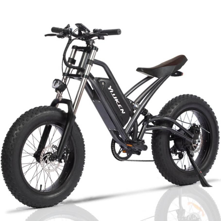 EU UK US warehouse 1000W 21Ah 50MPH Fast Electric Dirt Bike Fat tire Off Road Full Suspension Dual Motor E Bicycle Electric Bike