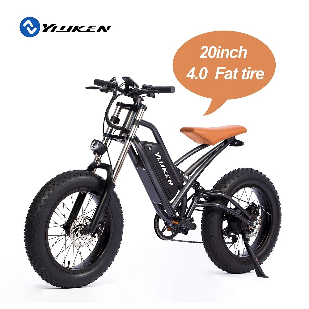 wholesale 20Inch  Fat Tire 13Ah 48V Dirt Mountain Electric Bicycle /electric bike