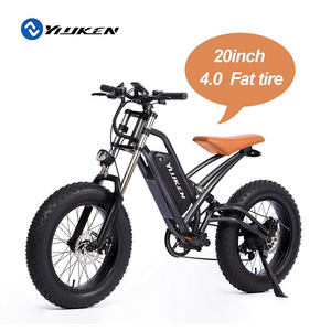 wholesale 20Inch  Fat Tire 13Ah 48V Dirt Mountain Electric Bicycle /electric bike