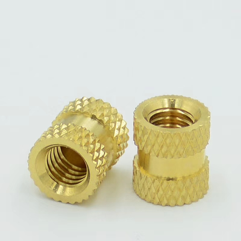 Straight Knurling Brass Insert Nut