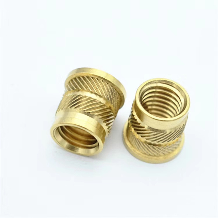 Straight Knurling Brass Insert Nut