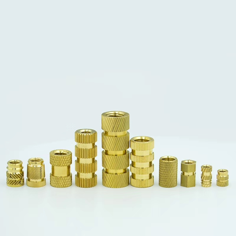 Straight Knurling Brass Insert Nut