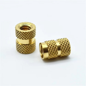 Straight Knurling Brass Insert Nut