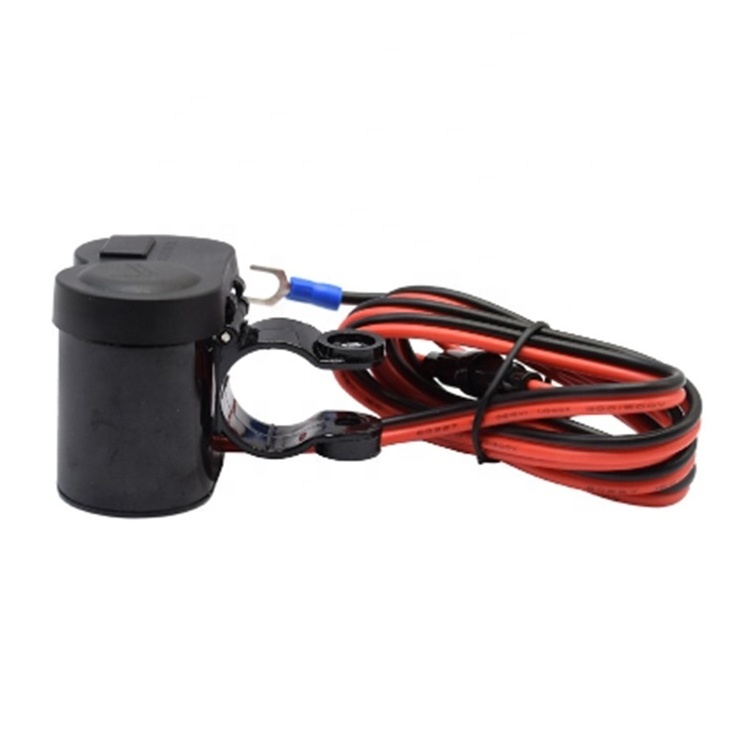 24V Motorcycle Waterproof 12V Cigarette Lighter Socket USB Car Charger socket