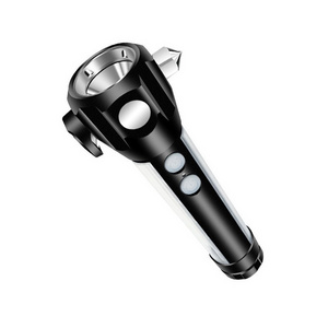 Multi-function Explosion-proof Flashlight Magnetic Solar Energy Car Self-rescue Escape Hammer Emergency Survival Flashlight