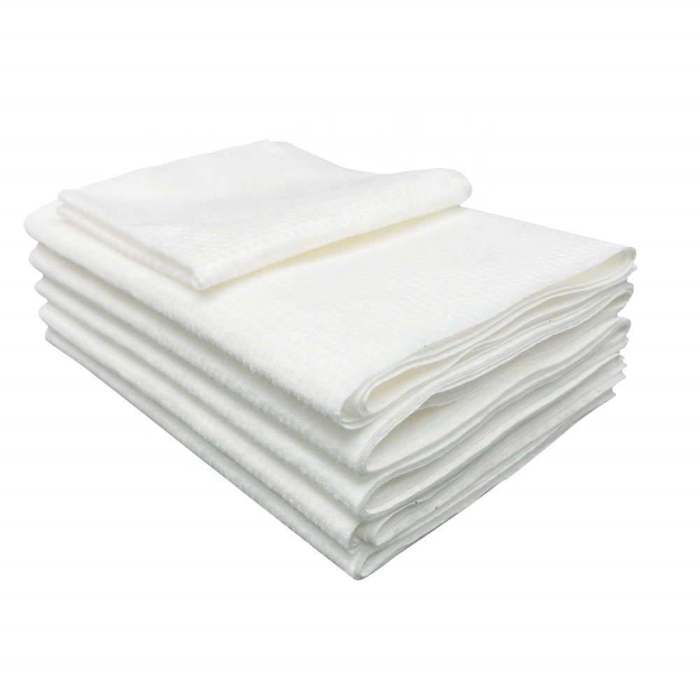 Manufacturer disposable hair towel wholesale hotel spa towels factory customized disposable hair salon towel