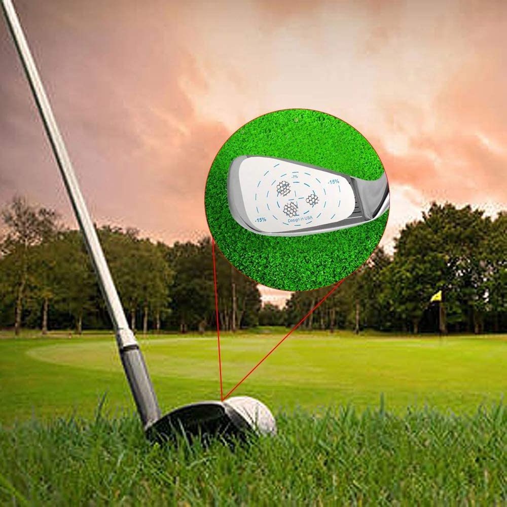 Golf accessories Label sticker Woods irons putters ball hitting recorder Training target aids sticker for Swing Practice