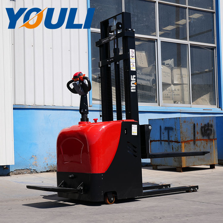 warehouse 1.5 ton 24v automatic electric stacker walkie electric stacker with pallet stacker electric 3.5m