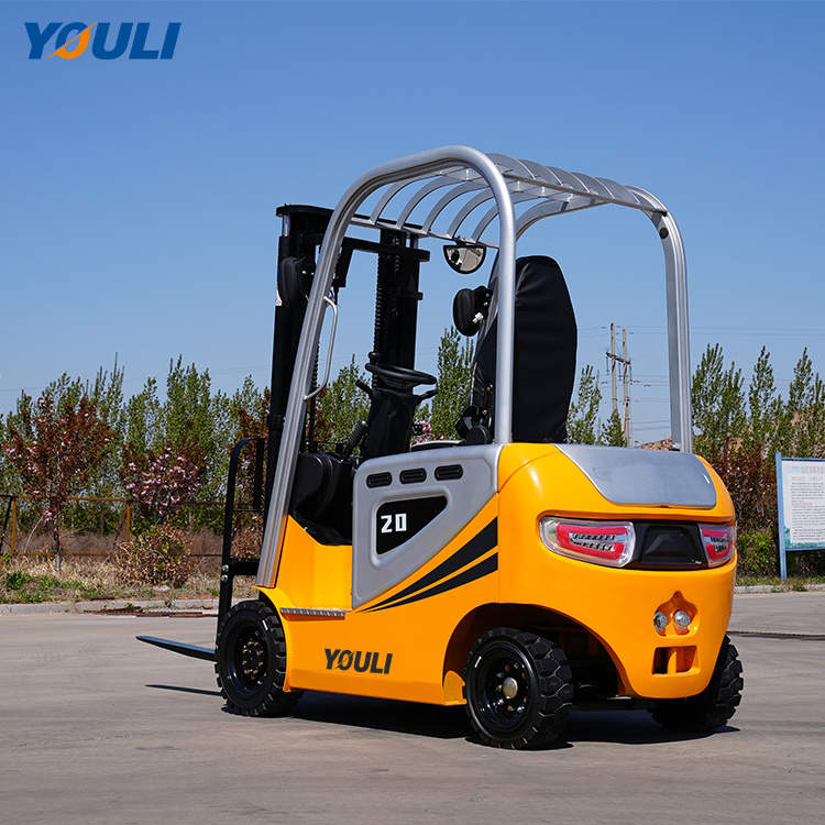 China cheap price  2.5 ton Portable Smart Battery small Electric Trucks Manual Mini electric Forklift for Sale