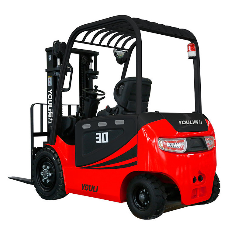 China cheap price  2.5 ton Portable Smart Battery small Electric Trucks Manual Mini electric Forklift for Sale