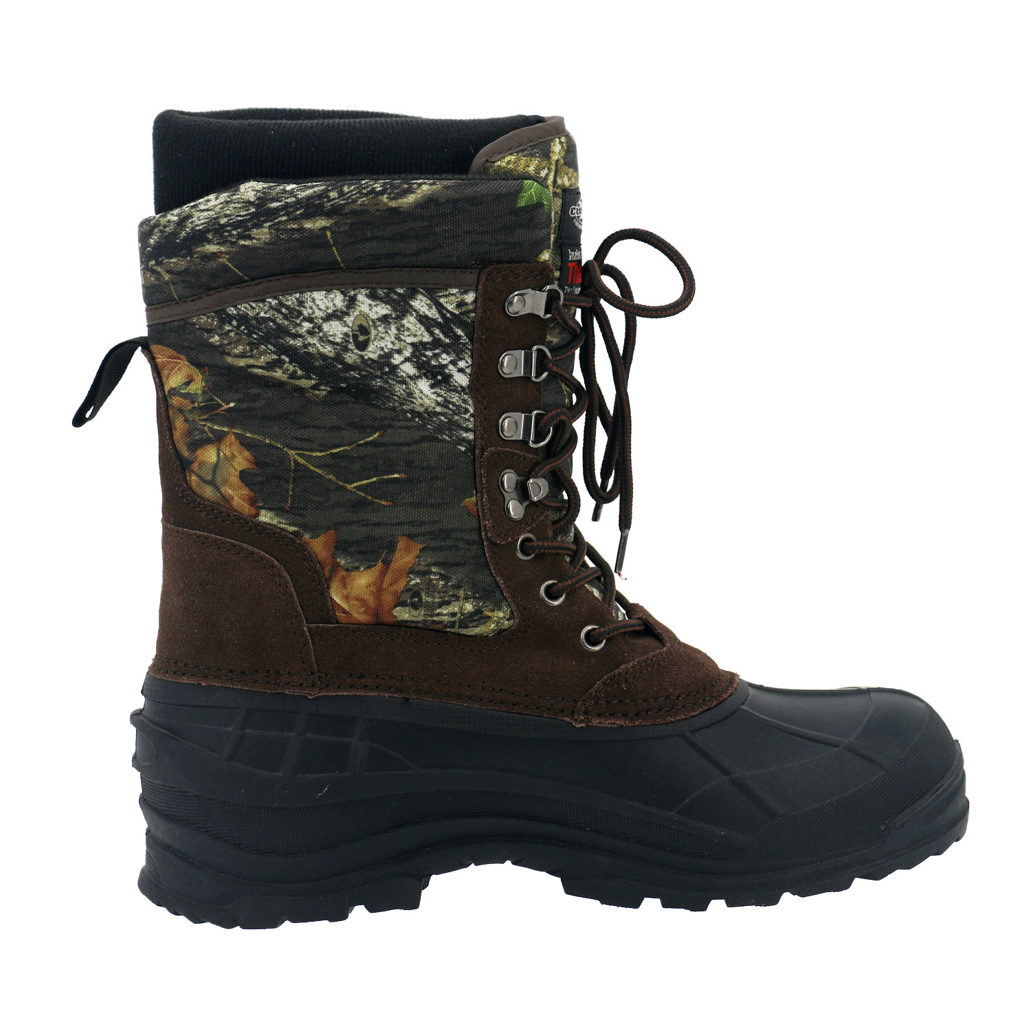 High Quality Waterproof TPR Soles Fishing Winter Women Mens Warm Camouflage Hunting Snow Boots