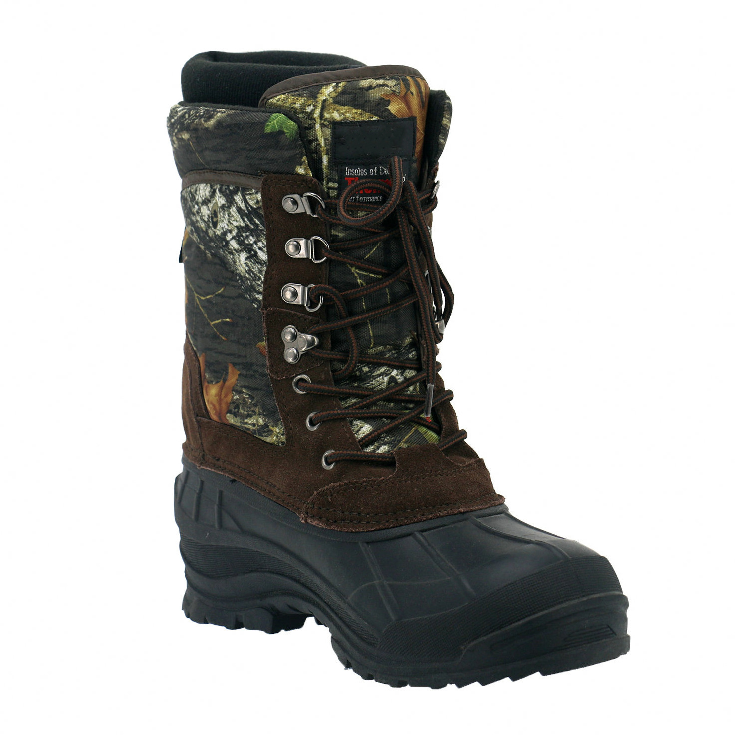 High Quality Waterproof TPR Soles Fishing Winter Women Mens Warm Camouflage Hunting Snow Boots