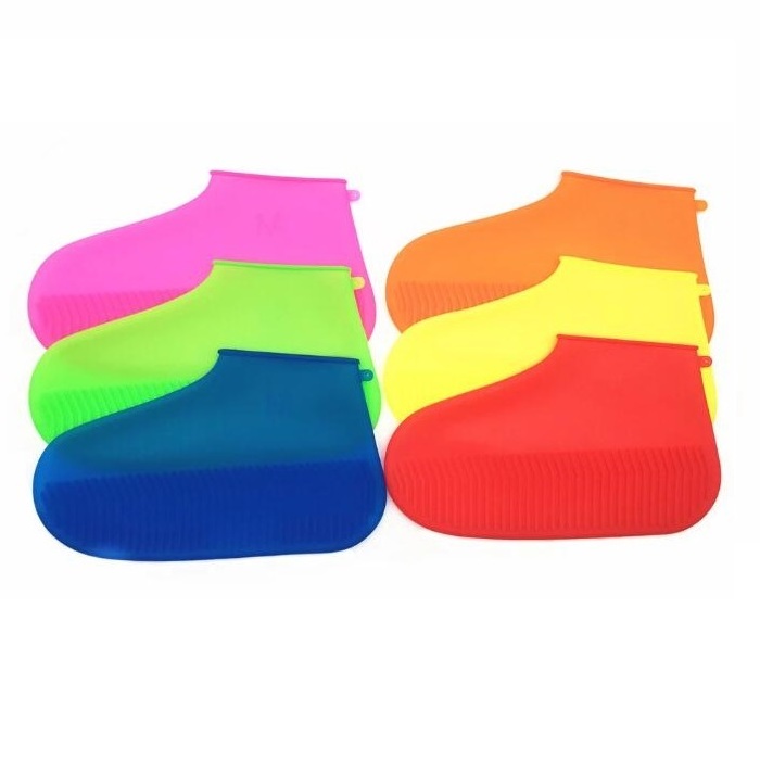 Waterproof Reusable Shoes Covers Overshoes Silicone Rainproof portable Shoe Protectors