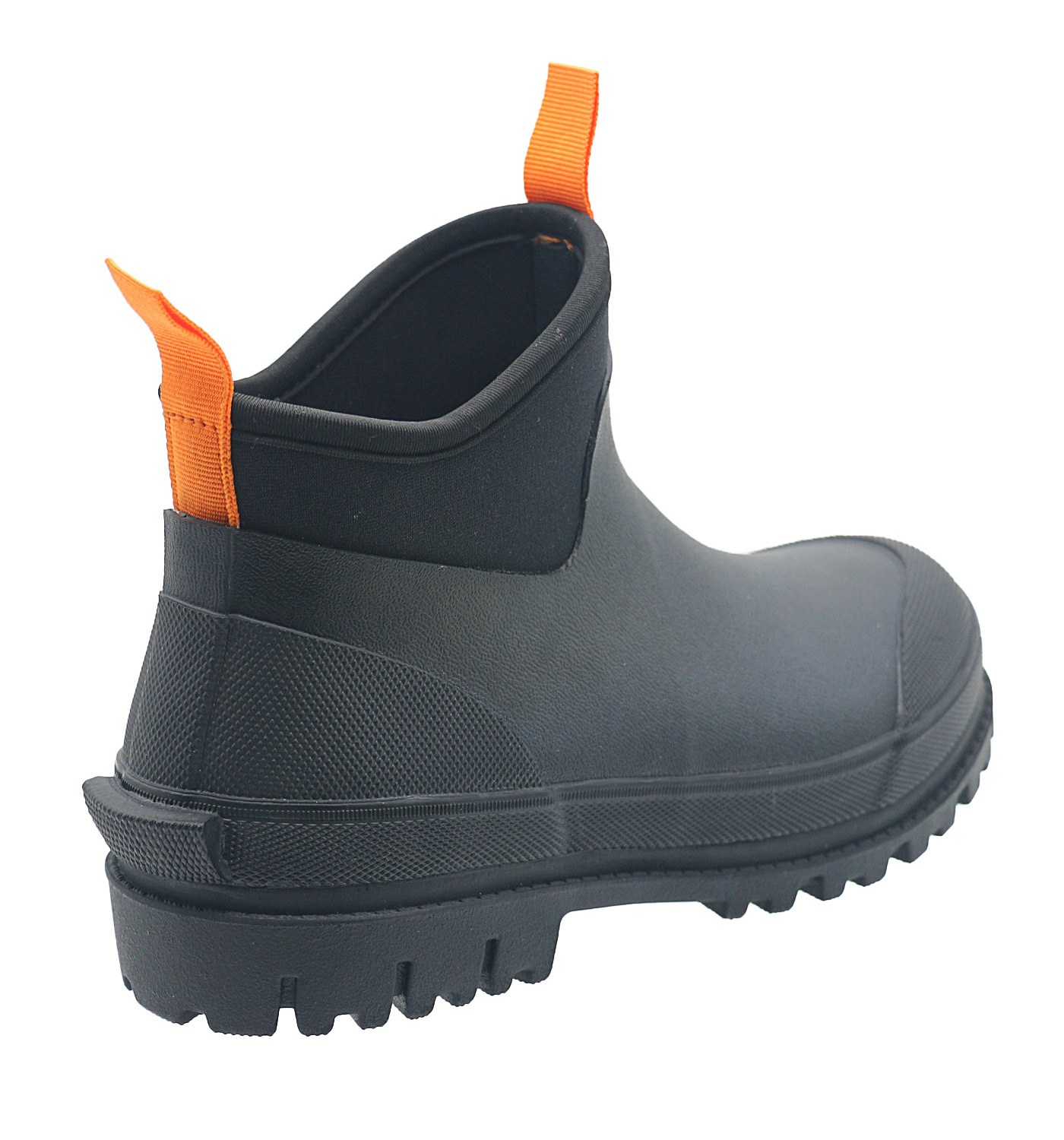 Men's Waterproof Neoprene Rain Boot Slip On Women Ankle Boot